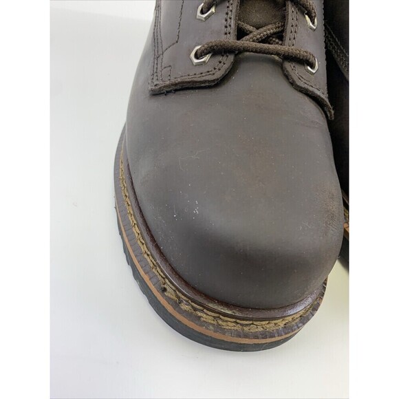 Thorogood Steel Toe 804-4278 Work Boots 6" Brown Leather Lace Up Mens 11 Wide - Picture 6 of 16